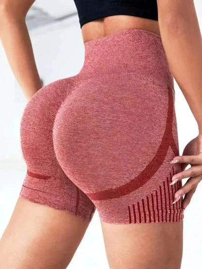 Yoga shorts hög midja